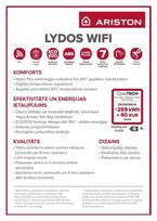elektrinis vandens sildytuvas - Ariston Lydos Wi-Fi 80, 80 l - 4 nuotrauka