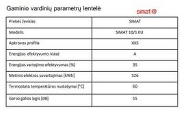 elektrinis vandens sildytuvas - Simat NTS 10R Over Sink - 3 nuotrauka