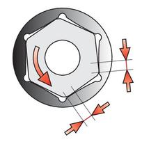 hex galvuciu rinkinys - Yato Hexagonal Deep Socket 1/2'' 10mm - 3 nuotrauka