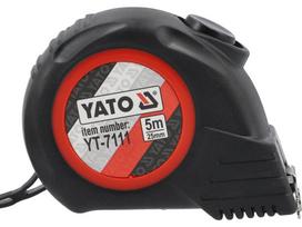 matavimo rulete 5m - Ruletė "Magnetic-Nylon-Automatic" Yato | 5m/25mm - 4 nuotrauka
