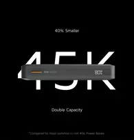 xtorm fs5 - Xtorm FS5451 Fuel Series 5 45000 mAh Juoda (Black) - 4 nuotrauka