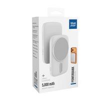 magsafe 5000 - Blue Star Slim DG-P8, 5000mAh, 15W, MagSafe, baltas - 2 nuotrauka