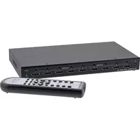 av hdmi adapteris - Adapteris AV InLine InLine Kontroler ścienny wideo HDMI 1 do 9, Full-HD - 5 nuotrauka