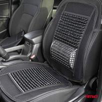 automobilio kilimeliai - AMiO AMI-03646 Vėdinamas sėdynės kilimėlis su karoliukais ir nugaros atrama automobiliui - 3 nuotrauka