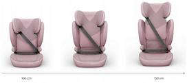 kinderkraft - Kinderkraft Junior Fix 2 Plus i-Size, 100-150 cm, Rožinė (Pink) - 3 nuotrauka
