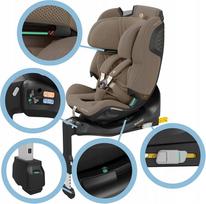 kedute - Maxi-Cosi Emerald 360 Pro, 40-150 cm, Ruda (Authentic Truffle) - 2 nuotrauka