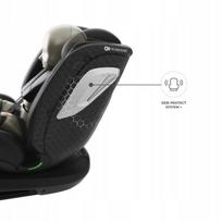 kinderkraft - Kinderkraft I-Grow 2 Plus i-Size, Juodas (Black) - 3 nuotrauka
