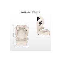 automobiline kedute 15 36 kg - Caretero Breezy i-Size, 100-150 cm, Pilka (Grey) - 2 nuotrauka