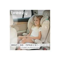 automobiline kedute 15 36 kg - Caretero Breezy i-Size, 100-150 cm, Pilka (Grey) - 5 nuotrauka