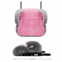 kinderkraft - Kinderkraft I-Boost, 15-36 kg, Rožinė (Pink) - 3 nuotrauka
