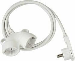 prailginimo laidas rite - Brennenstuhl Extension Cable 5m White - 1 nuotrauka