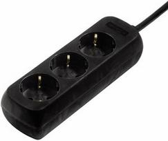Hama Power Strip Black 1.4m
