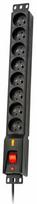 itampos stabilizatorius - Lestar Rack Surge Protector 8 Outlet Black 3 m - 1 nuotrauka