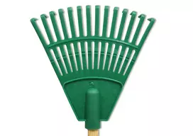 senukai greblys - Hortus Rake 20cm Green - 2 nuotrauka
