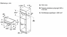 imontuojama orkaite 45 - Bosch CMG7241W1 - 7 nuotrauka