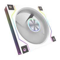 120 mm case - DarkFlash DM20 LINE Cooling Fan White - 4 nuotrauka
