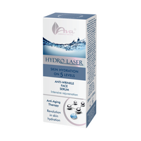 veido uzpildai - Veido serumas AVA HYDRO LASER senėjimą stabdantis, 30ml - 2 nuotrauka