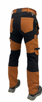 pesso kelnes - Darbo kelnės Pesso Titan Flexpro, rudos (Brown) - 2 nuotrauka