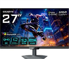2560 x 1440 ips 27 - Gigabyte M27Q2 EK 27", QHD, IPS, 180Hz - 1 nuotrauka