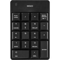 belaide klaviatura - DELTACO USB bevielė, skaičių, juoda / TB-144 - 3 nuotrauka