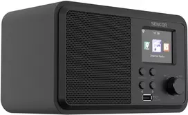 radijo imtuvas - Sencor SIR5100WDB Interneto radijas 4W, WiFi, FM, DAB+, USB - 6 nuotrauka