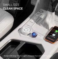 carplay adapteris ottocast - Ottocast Mini Pico Belaidis CarPlay/Android Auto adapteris Juodas (Black) - 6 nuotrauka
