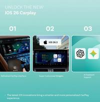 carplay adapteris ottocast - Ottocast Mini Pico Belaidis CarPlay/Android Auto adapteris Juodas (Black) - 7 nuotrauka