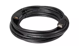 hdmi female hdmi male - Club 3D High Speed HDMI 1.4 HD Extension Cable 5m Black - 3 nuotrauka
