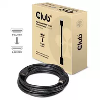 hdmi female hdmi male - Club 3D High Speed HDMI 1.4 HD Extension Cable 5m Black - 5 nuotrauka