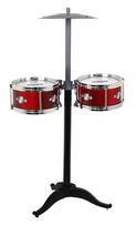 bugnas vaikams - RAMIZ Mega Drums 7 būgnų perkusija vaikams su kėdute ir lazdelėmis - 3 nuotrauka