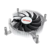 intel ausintuvas - Akasa AK-CC6609EP01 Low Profile CPU Cooler - 2 nuotrauka