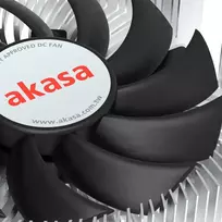 intel ausintuvas - Akasa AK-CC6609EP01 Low Profile CPU Cooler - 5 nuotrauka