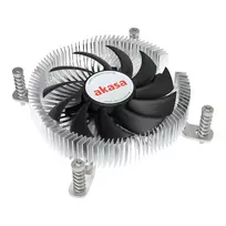 intel ausintuvas - Akasa AK-CC6609EP01 Low Profile CPU Cooler - 6 nuotrauka