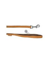 Zolux pavadėlis Mac Leather 10 mm / 1,2 m spalva oranžinis