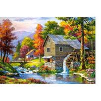 puzzle castorland - Castorland dėlionė Old Sutters Mill 52691, 500 det. - 2 nuotrauka