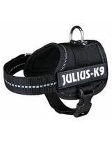 Trixie petnešos Julius-K9 Harness  mini-mini / S  40–53 cm juodos