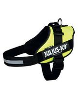 TRIXIE Julius-K9 petnešos, dydis 1/L 63-85 cm neoninės žalios