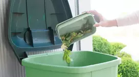 senukai siuksliadeze - Brabantia Organic Bucket, 1.8 l, Žalias (Green) - 6 nuotrauka