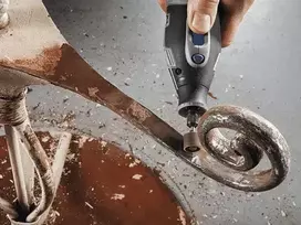 dremel slifavimo diskas - DREMEL Šlifuojamasis būgnas su koteliu ir šlifavimo juosta - 3 nuotrauka