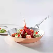 buyer keptuves - De Buyer Prima Matera keptuvė, 20 cm, varinė - 4 nuotrauka