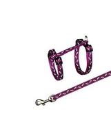 petnesos - Trixie petnešos su pavadėliu katei 27-46x1x120 cm - 1 nuotrauka