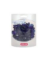 Zolux stiklo akmenukai violetiniai