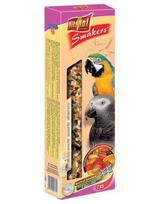 Vitapol Smakers didelioms papūgoms su riešutais - vaisiais 250 G
