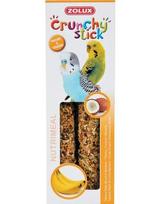 Zolux Crunchy Stick burbuolės papūgoms su kokosais ir bananais 85 g