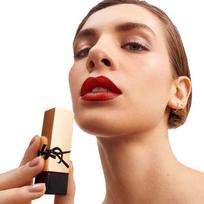 yves saint laurent libre - Yves Saint Laurent Rouge Pur Couture Caring Satin Lipstick lūpų dažai - N12 Nude Instinct - 4 nuotrauka