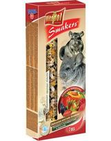 VITAPOL Smakers šinšiloms su džiovintais vaisiais ir riešutais 2vnt.