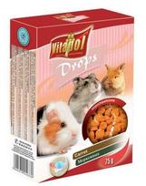 VITAPOL Lašeliai graužikams - morkų 75g