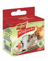 mineralai vitaminai - VITAPOL Mineralinis akmuo graužikams su obuoliais 40g - 1 nuotrauka