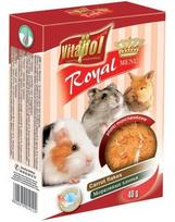 VITAPOL Royal menu graužikams morkų dribsniai 40g