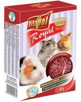 VITAPOL Royal menu graužikams burokėlių dribsniai 40g